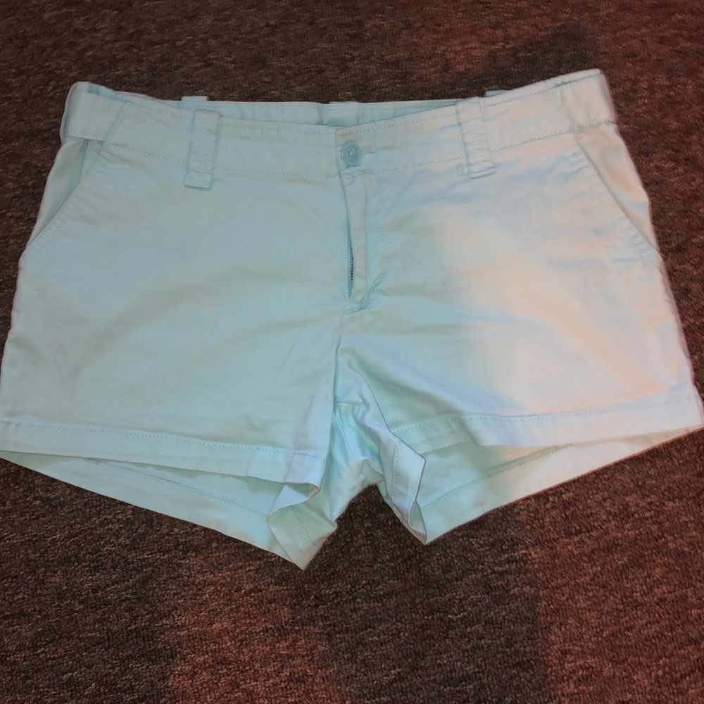 Turquoise London Jean shorts